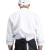 Dolmã Chef de Cozinha 100% Algodão Mangas 3/4 Branca na internet