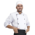 Dolmã Chef de Cozinha 100% Algodão Mangas 3/4 Branca - comprar online