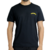 Camiseta de Vigilância Unissex Malha PV Preta