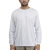 Camiseta Gola Careca Malha PV Manga Longa Branca - Sanro Uniformes