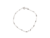 Pulseira de Prata 925 Veneziana com Bolinhas - loja online