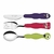 Set 3 Cubiertos Tramontina Lirous Bebe Niños Acero - comprar online