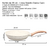 Sartén Inducción Antiadherente 20cm Granito Crema Carol - tienda online