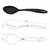 Set Utensilios De Cocina Tramontina Ability 5 Piezas Nylon