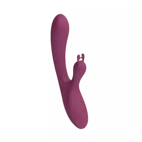 Vibrador Duplo Motor com Estimulador Clitoriano Reindeer