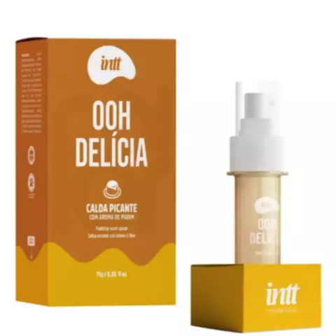 Ooh Delícia – Calda Beijável Picante Sabor Pudim | 11g - comprar online