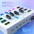 FIFINE-Mixer USB Gaming com Interface de Microfone XLR e RGB, Mixer de Som para Podcast de Jogo, Amplificador Streaming, 4 Canais, SC3W - VIETECNOLOGIA