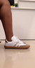 Tênis Inspira Samba - Branco c/ detalhes Dourado na internet