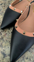 Slingback inspiração com spaikes - cor preta na internet