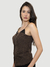 Colete Blonde Lace Alfaiataria Marrom - comprar online