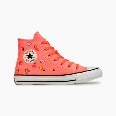 Tênis Converse CT All Star Hi Salmão