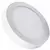 Luminária Led Redonda De Sobrepor 6w 6500k Estrutura Branco 110V/220V