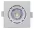 Spot Led 5w Quadrado Direcionável Cor Branco Frio 110V/220V