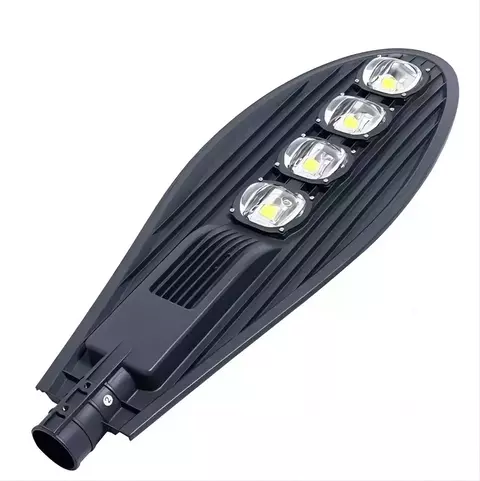 Luminária Pública Led Branco Frio 200w Cob Poste Rua 127/220V Ip66 Luz Branco-frio