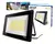Refletor Led 500w 127/220V - Carcaça Preta Luz Branco-Quente IP65/IP66 A prova D'Água
