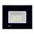 Refletor Led 10w 127/220V - Carcaça Preta Luz Branco-Frio IP65/IP66 A prova D'Água