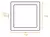 Luminária Led Quadrada De Embutir 12w 6500k Estrutura Branco 110V/220V - comprar online