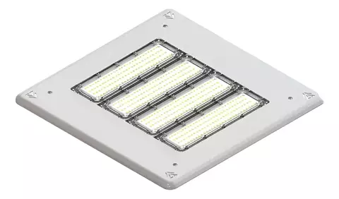 Luminária Posto De Gasolina Profissional 200w Bivolt Ip66