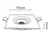 Spot 3W Cob Quadrado Branco frio 110V/220V - comprar online