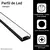 Perfil De Led Slim 2mts Para Sobrepor ( Cor Preta ) - egled