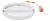 Luminária Led Redonda De Sobrepor 18w 6500k Estrutura Branco 110V/220V - comprar online