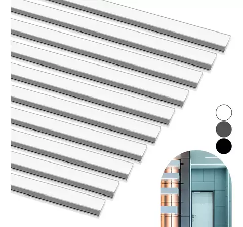 Perfil De Led Slim 2mts Para Sobrepor