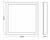luminária led quadrada de sobrepor 6w 6500k estrutura branco 110v/220v - comprar online