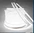 Mangueira Fita Led Cob 100 Metros 320smd/m Ip67 Branco Frio 6500k 110v