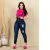 Jardineira Macaquinho Feminino Cintura Alta Escura Jeans - Greban Denim - Jeans Atacado e Varejo