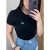 T-Shirt Baby Look Básica Blusas Femininas Escolha Cor e Tamanho Premium na internet