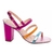 Sandália Pink Tiras Metalizadas - loja online