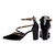 Scarpin Salto Bloco Grosso Verniz Preto - comprar online
