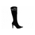 Bota Bico Fino Cano Alto Preto - comprar online