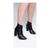 Bota Bico Napa Croco Preto - ZAMHÁ 