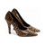 Scarpin Salto Fino Numeração Especial Verniz Onça - comprar online