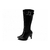 Bota Bico Fino Cano Alto Preto - comprar online