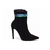 Bota Bico Fino Cano Médio Nobuck Preto - comprar online
