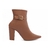 Bota Cano Curto Napa Caramelo - loja online