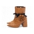 Bota Bico Fino Cano Médio Flor - loja online
