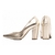 Scarpin Napa Metalizado Ouro Light - ZAMHÁ 