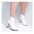Imagem do Bota Bico Fino Napa Croco Branco
