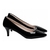 Scarpin Salto Curto Verniz Preto - comprar online