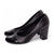 Scarpin Boneca Bico Redondo Preto na internet