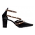 Scarpin Salto Bloco Grosso Verniz Preto - comprar online