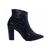 Bota Bico Napa Croco Preto - ZAMHÁ 
