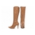 Bota Bico Fino Croco na cor Caramelo - comprar online