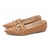 Sapatilha Mocassim Bico Fino Lezard Caramelo - comprar online