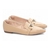 Sapatilha Mocassim Bico Fino Bege - comprar online