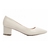 Sapato Scarpin Verniz Off White - loja online