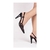 Scarpin Verniz Preto / Tela na Cor Preto